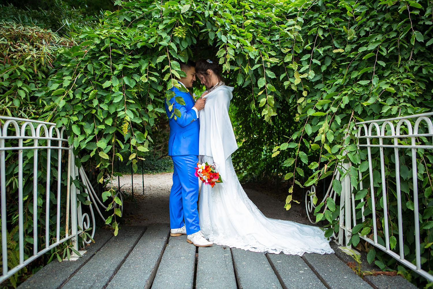 kimberly in a lijn trouwjurk