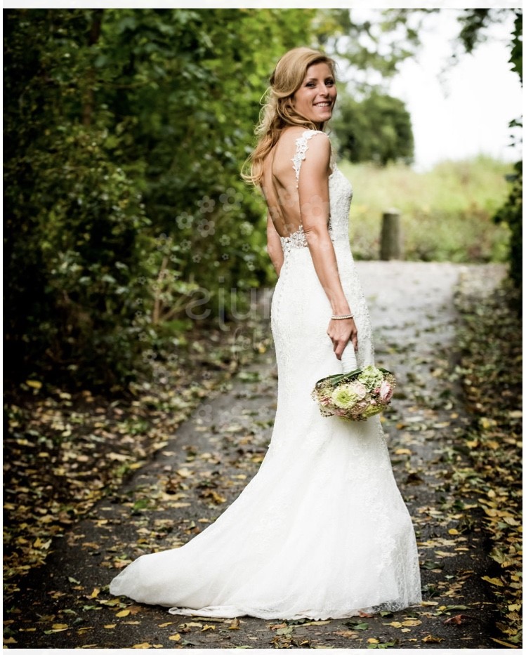 Jorna in trouwjurk