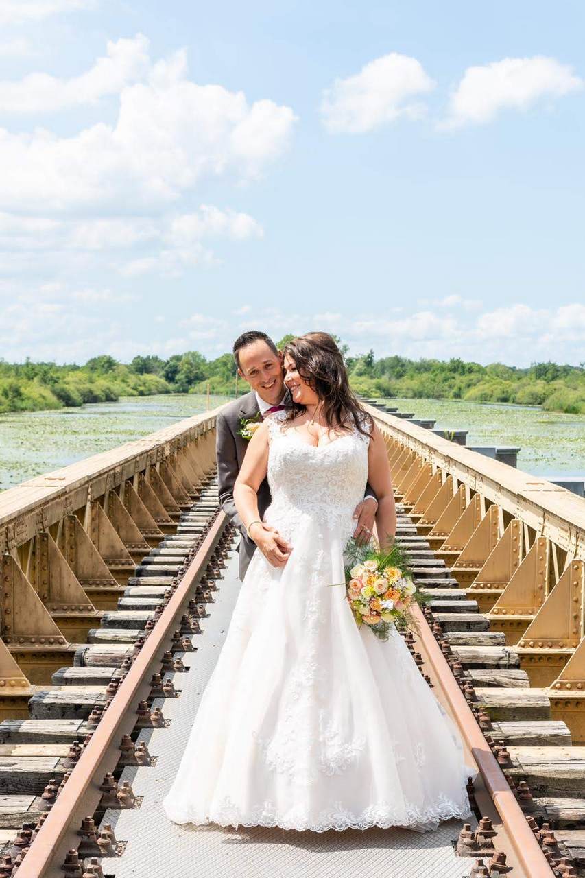 Bruidsrecensie Elle in trouwjurk