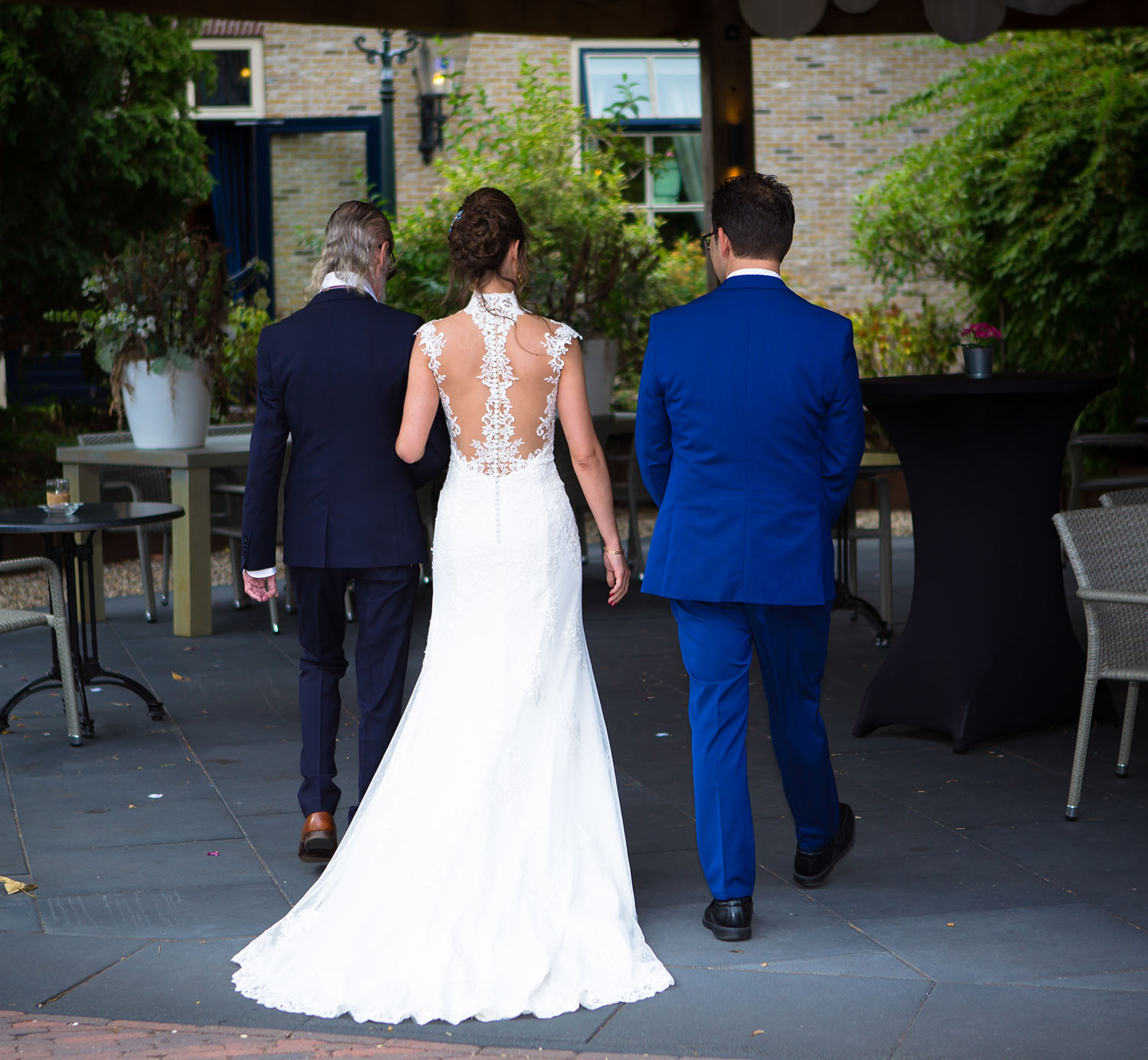 kimberly in bruidsjurk