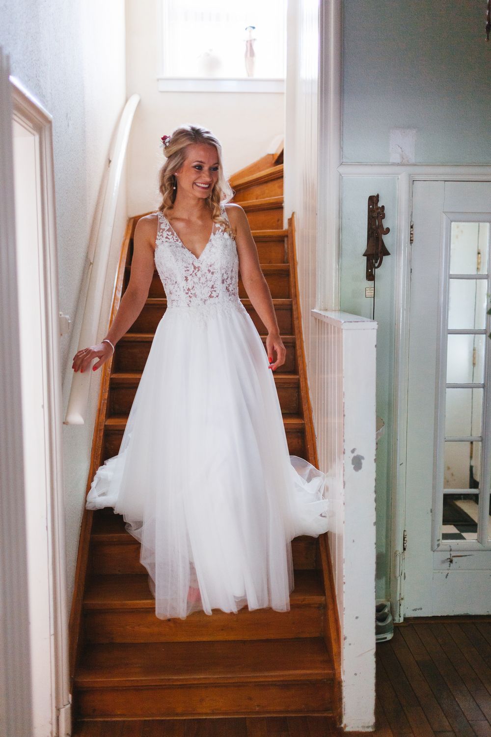 kim in a lijn trouwjurk