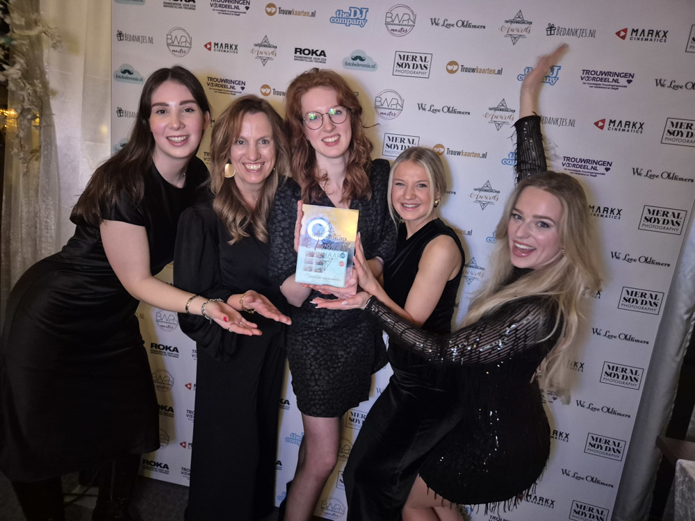 Award voor Beste Bruidszaak van Nederland gewonnen