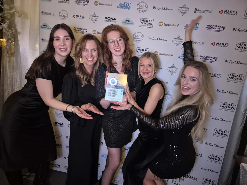 Award voor Beste Bruidszaak van Nederland gewonnen