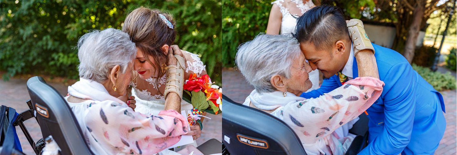 foto van bruiloft kimberly