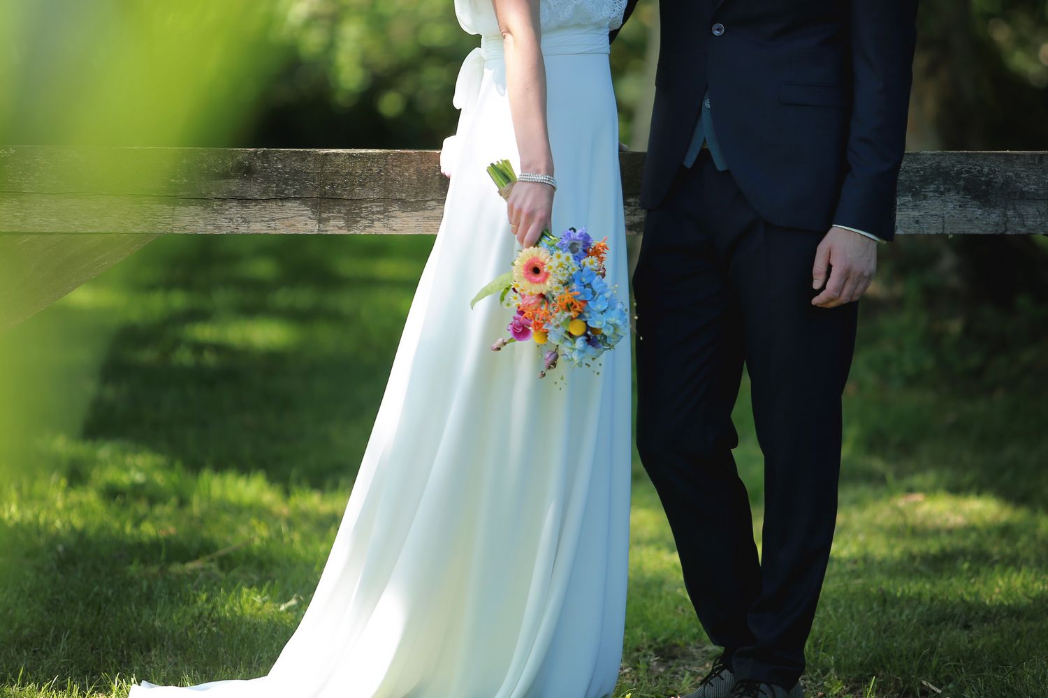 stella york trouwjurk gedragen door veerle