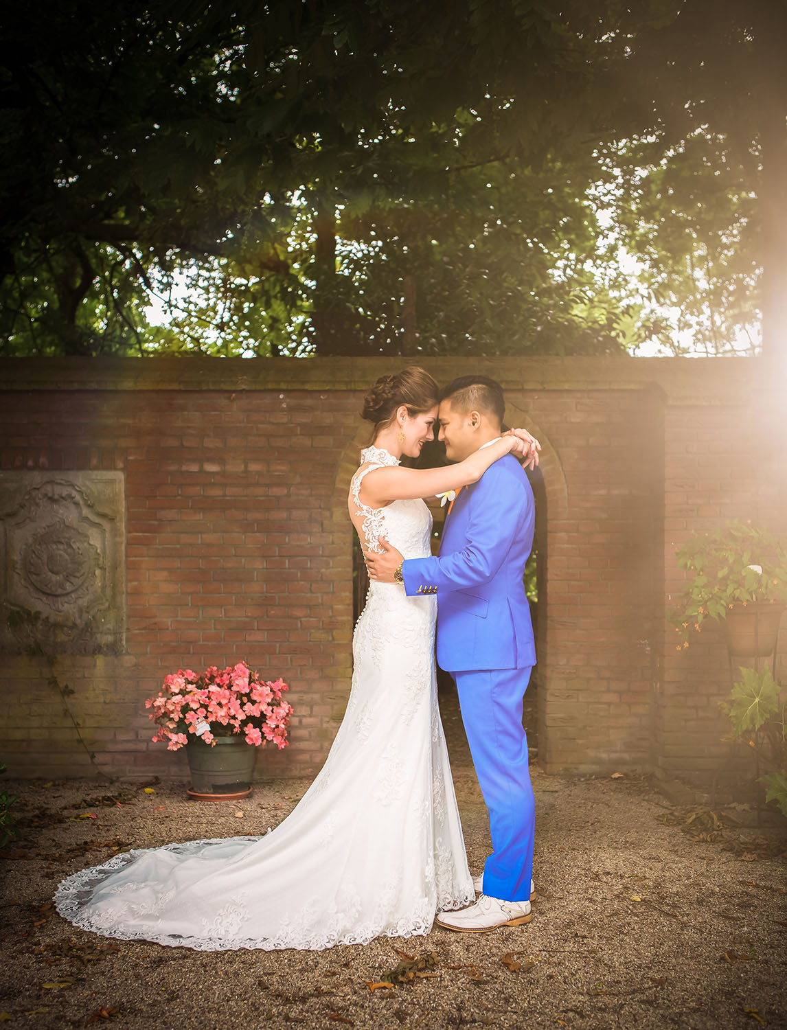 kimberly in maggie sottero trouwjurk